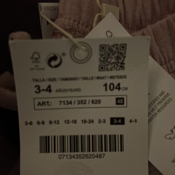 ZARA Kids | Pink | HAMMER PANTS - Picture 5 of 7